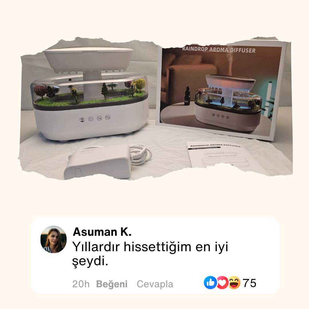 RAIN™ Aromaterapi Hava Nemlendirici